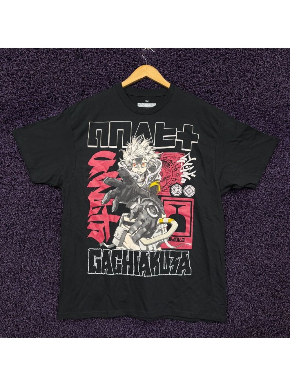 Rudo The Celestial Trash Raider Gachiakuta Anime T-Shirt XL